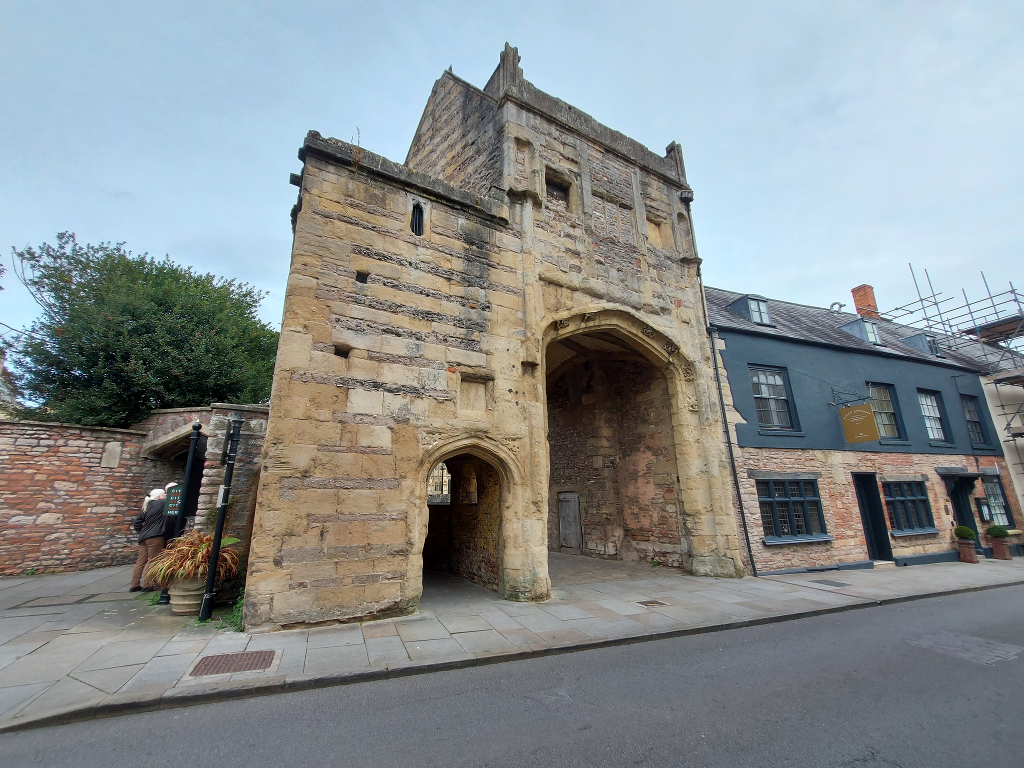 An image of Wells Cathedral Gateway