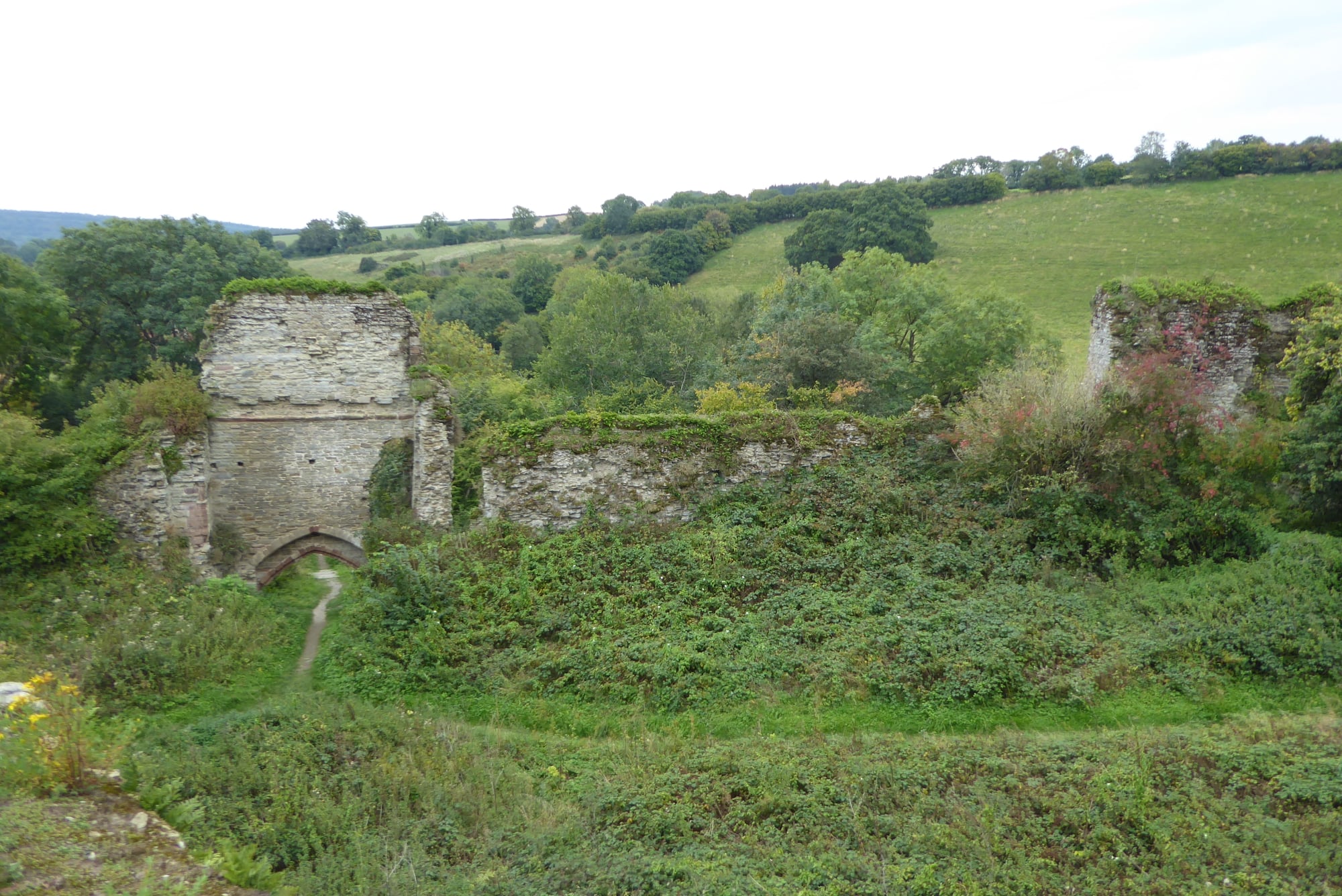 An image of Wigmore Castle