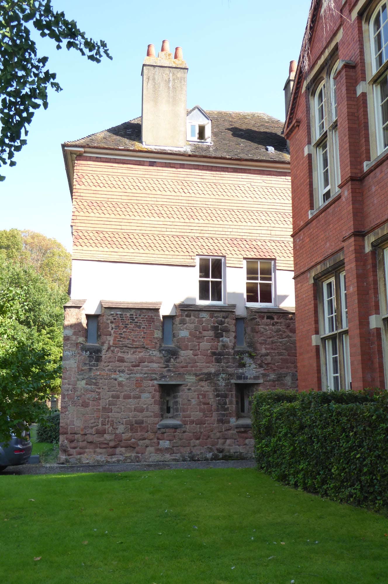 An image of Worcester Castle